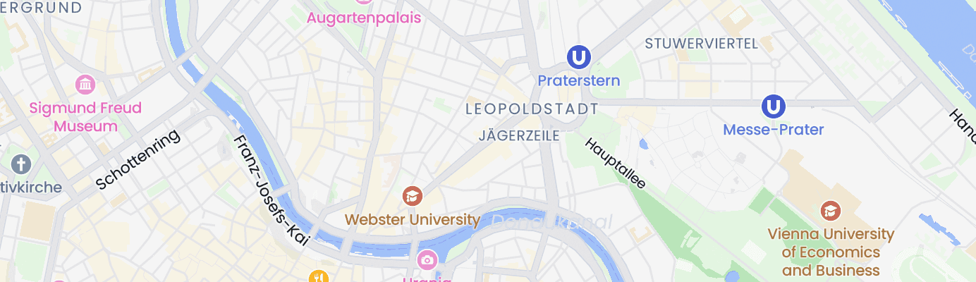 Karte mit dem ungefähren Standort