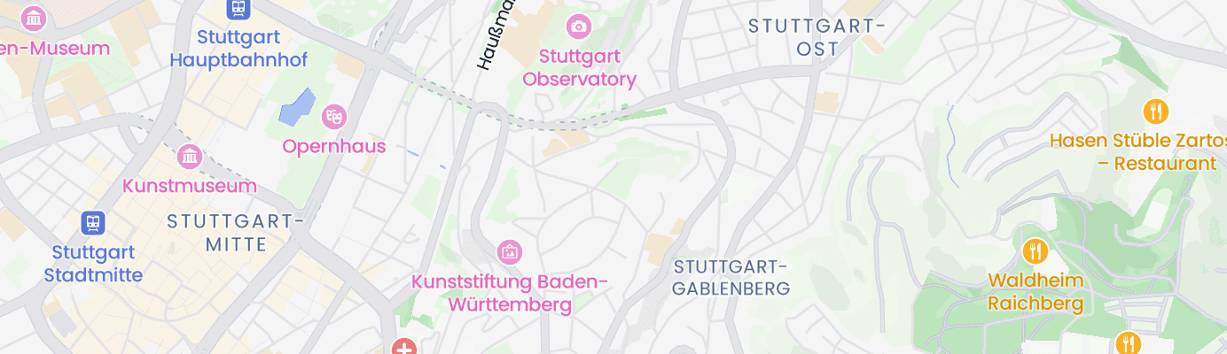 Karte mit dem ungefähren Standort