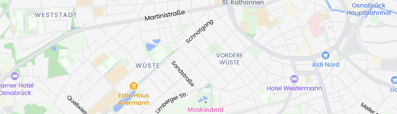 Map showing the approximate location