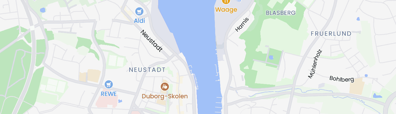 Karte mit dem ungefähren Standort