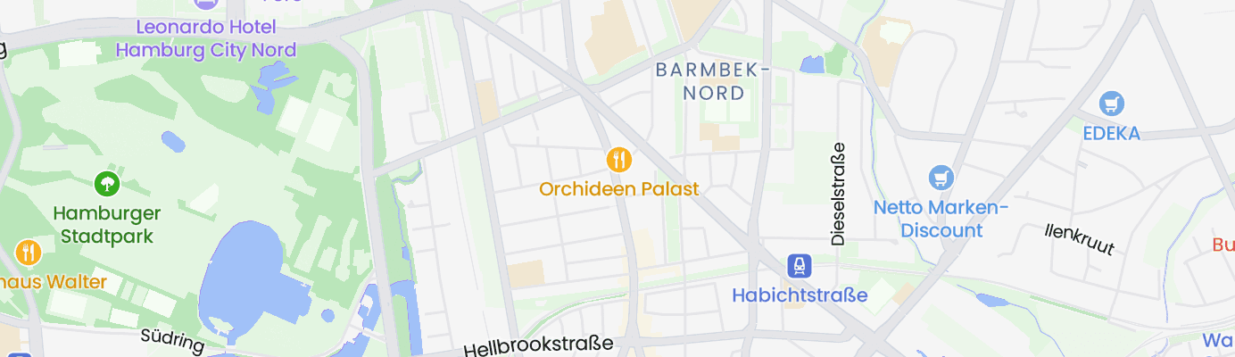 Karte mit dem ungefähren Standort