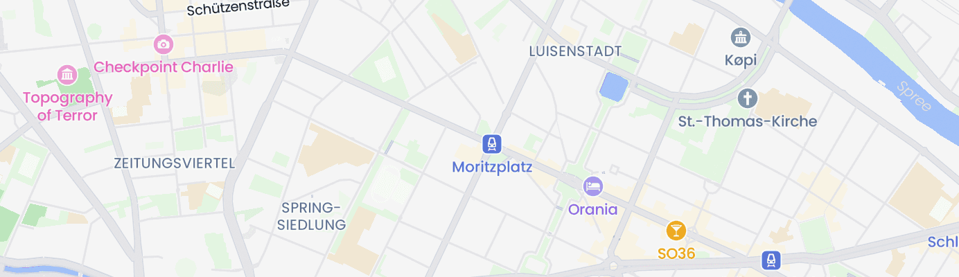 Karte mit dem ungefähren Standort