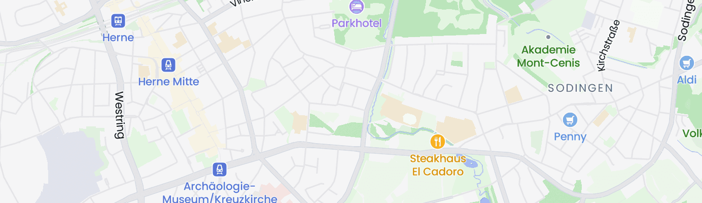 Karte mit dem ungefähren Standort