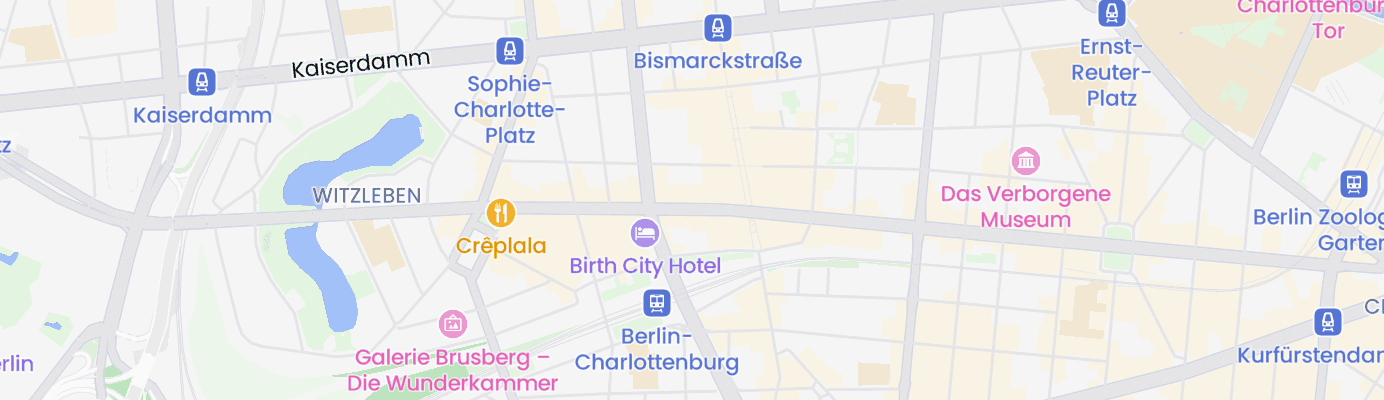 Karte mit dem ungefähren Standort