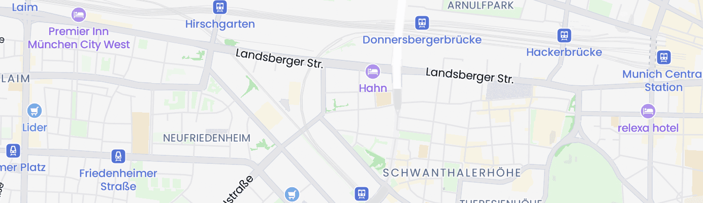 Karte mit dem ungefähren Standort
