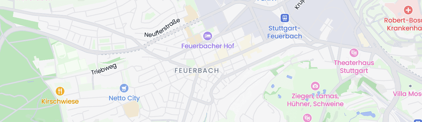 Karte mit dem ungefähren Standort