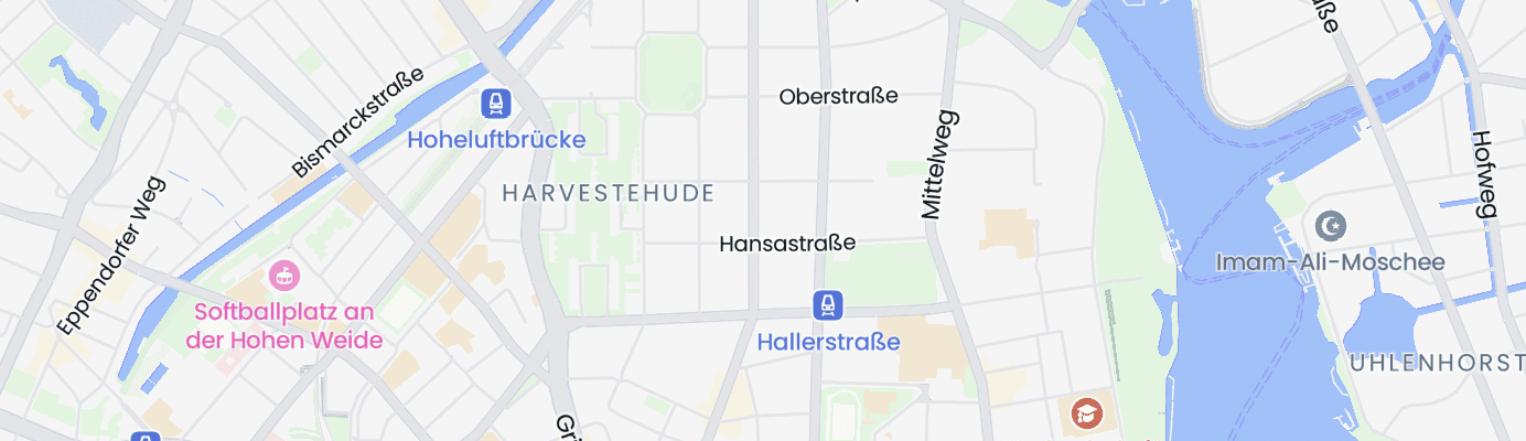 Karte mit dem ungefähren Standort