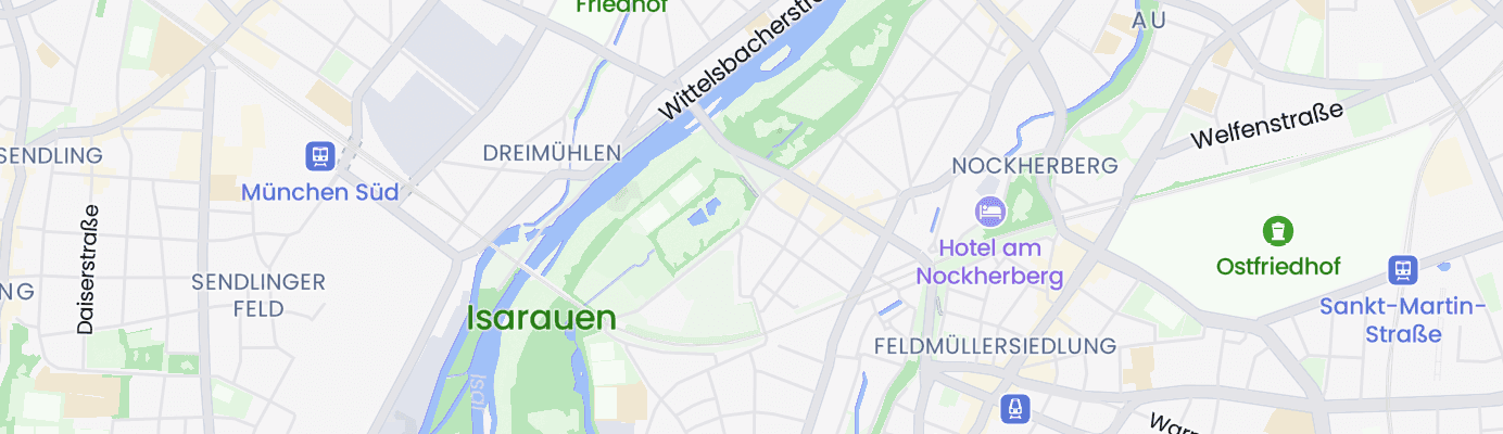 Karte mit dem ungefähren Standort
