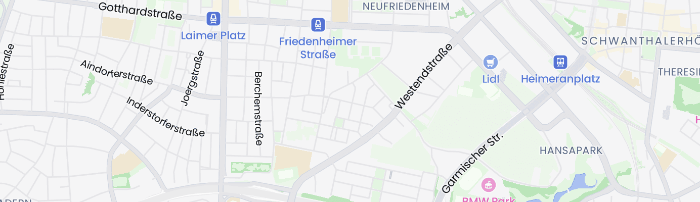 Karte mit dem ungefähren Standort