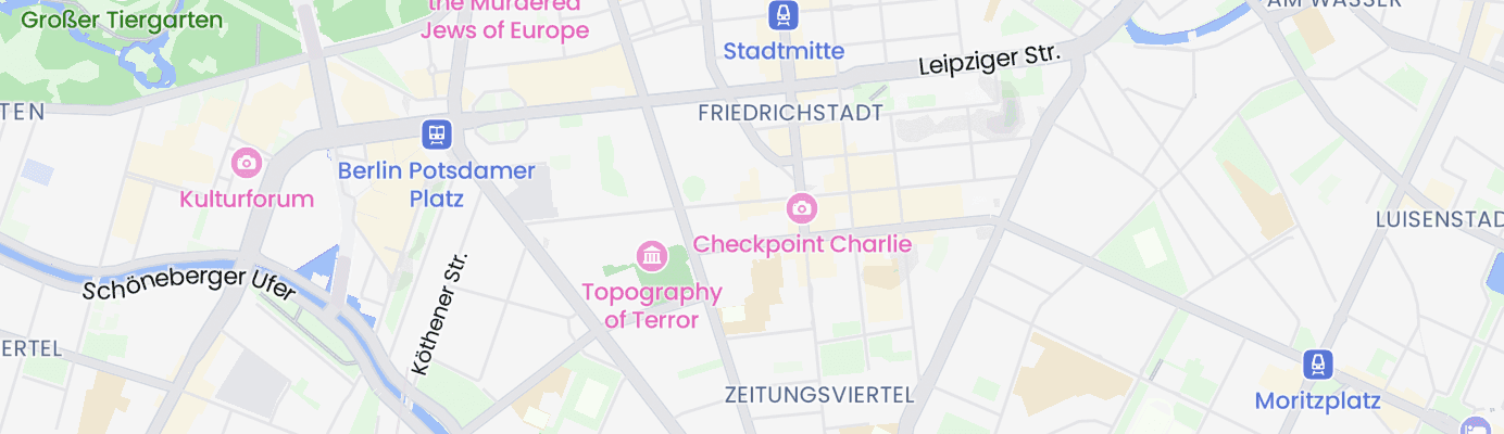 Karte mit dem ungefähren Standort