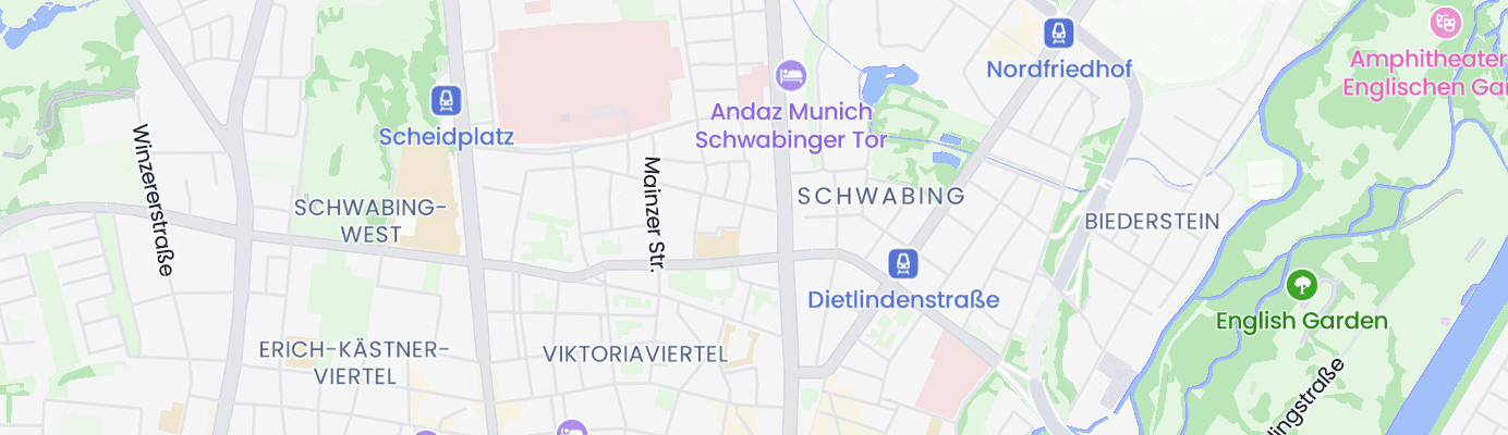 Karte mit dem ungefähren Standort