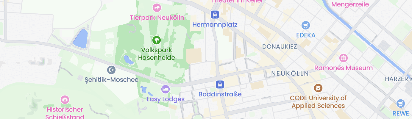 Karte mit dem ungefähren Standort