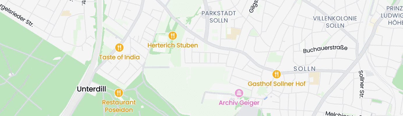Karte mit dem ungefähren Standort