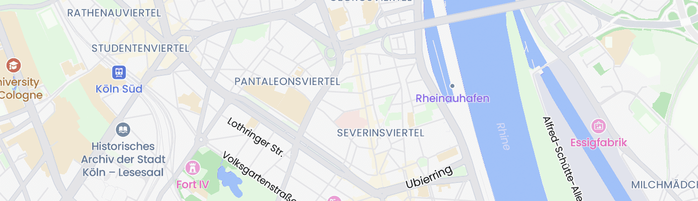 Karte mit dem ungefähren Standort