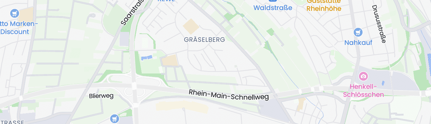 Karte mit dem ungefähren Standort