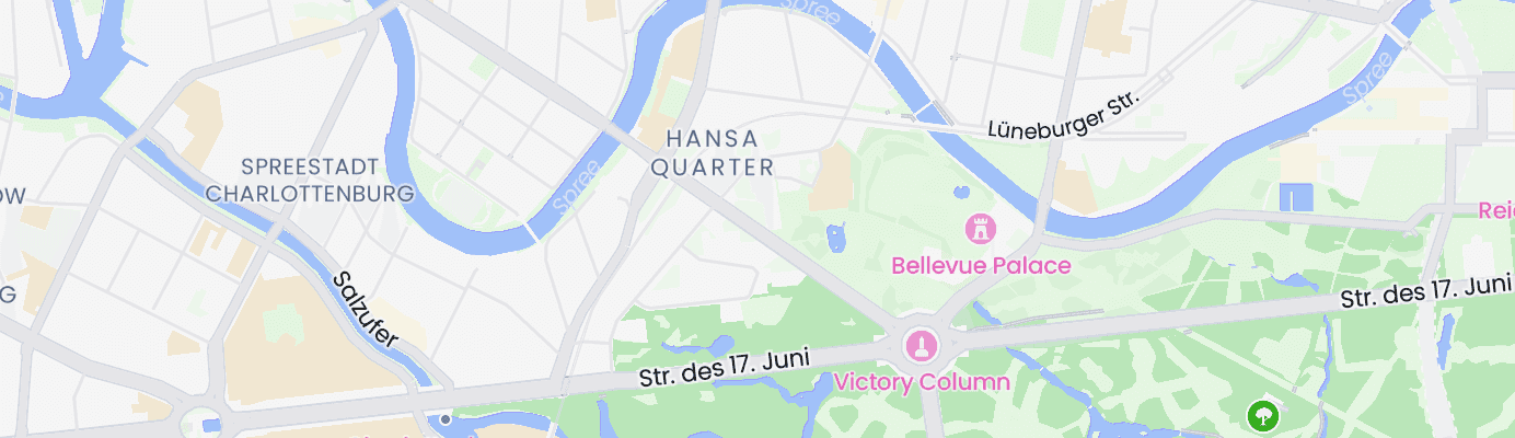 Karte mit dem ungefähren Standort