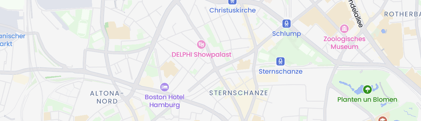 Karte mit dem ungefähren Standort