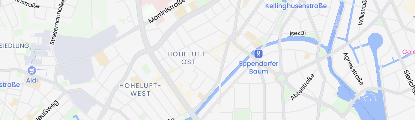 Karte mit dem ungefähren Standort