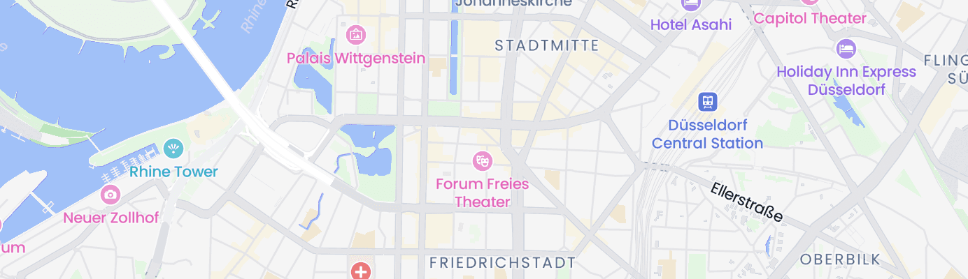 Map showing the approximate location