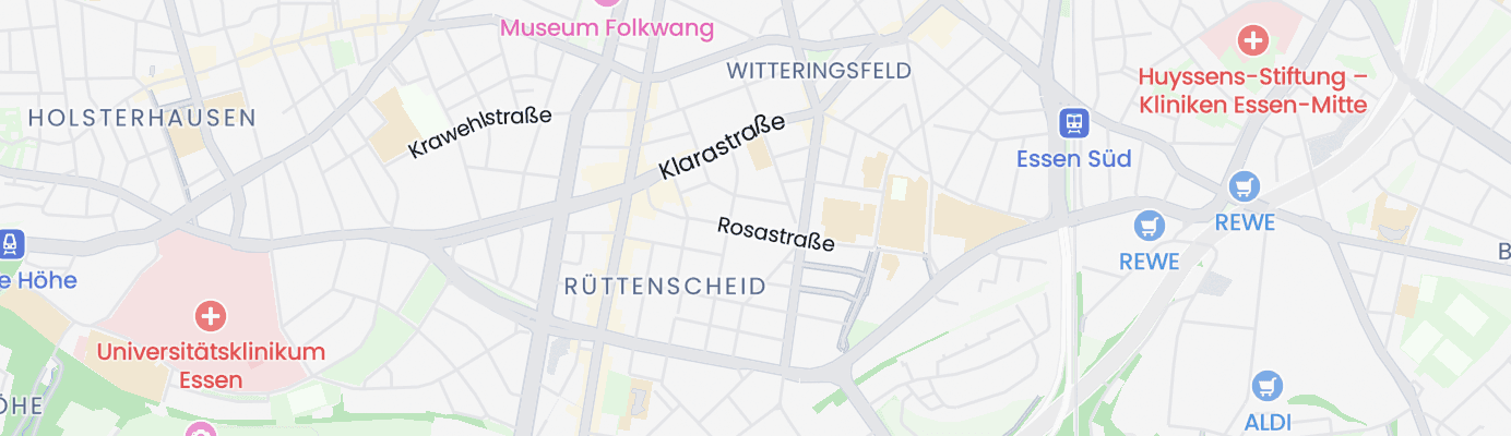 Karte mit dem ungefähren Standort