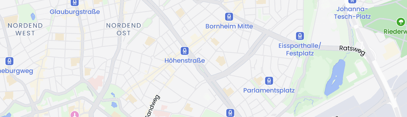 Karte mit dem ungefähren Standort