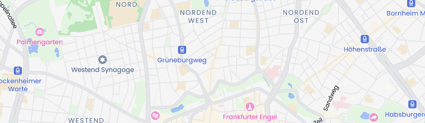 Karte mit dem ungefähren Standort