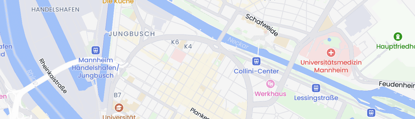 Karte mit dem ungefähren Standort