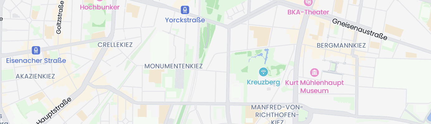 Karte mit dem ungefähren Standort
