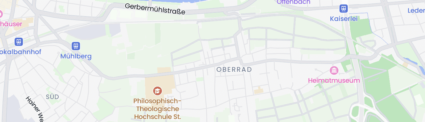 Karte mit dem ungefähren Standort