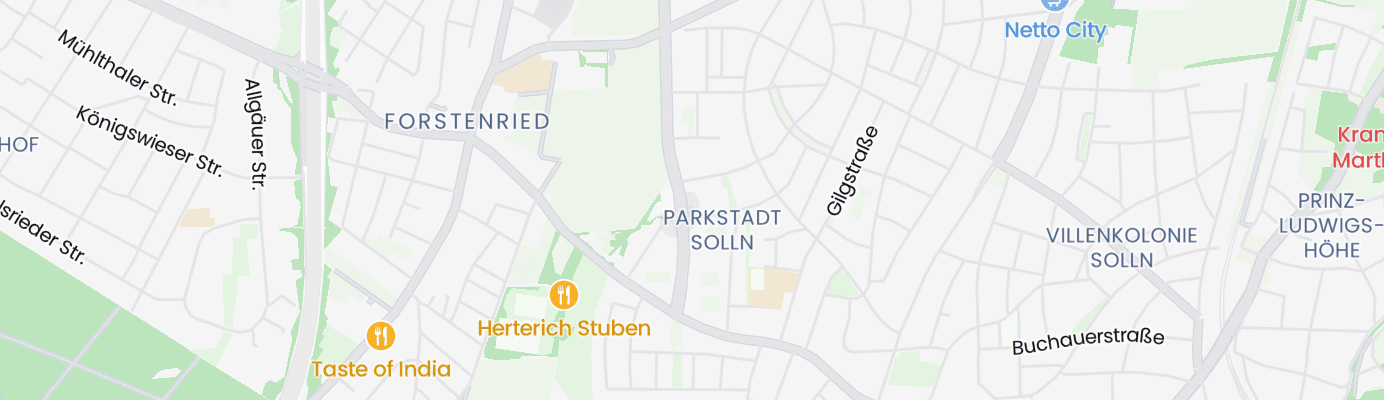 Karte mit dem ungefähren Standort