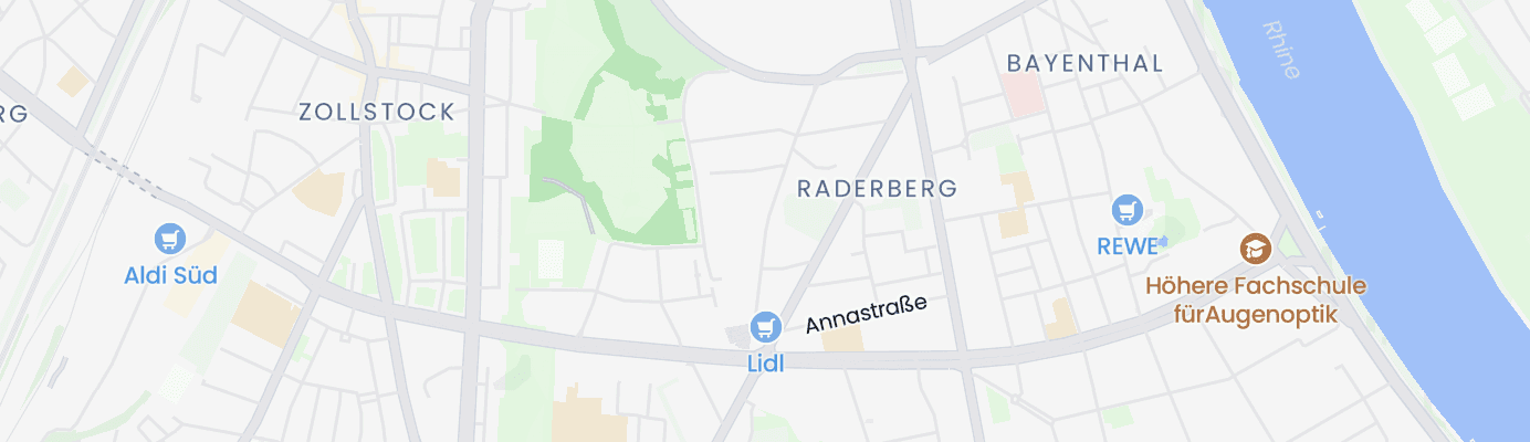 Karte mit dem ungefähren Standort