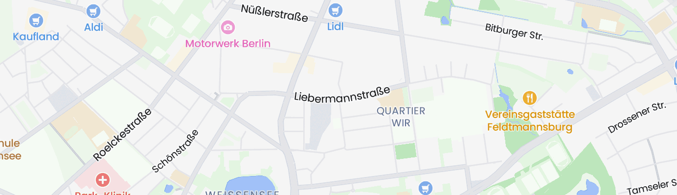 Karte mit dem ungefähren Standort