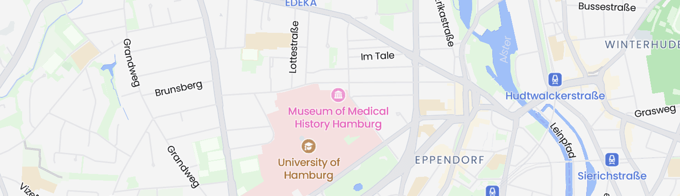 Karte mit dem ungefähren Standort
