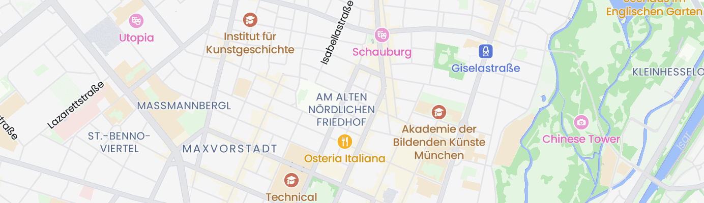 Karte mit dem ungefähren Standort