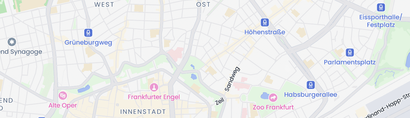 Karte mit dem ungefähren Standort