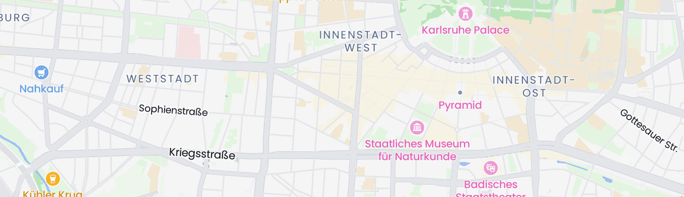 Karte mit dem ungefähren Standort