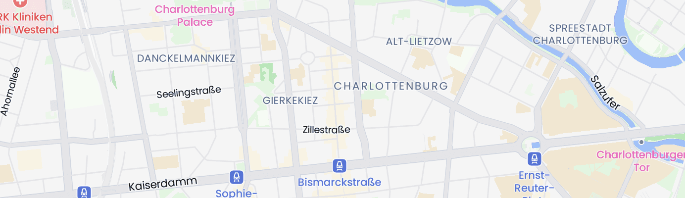 Karte mit dem ungefähren Standort
