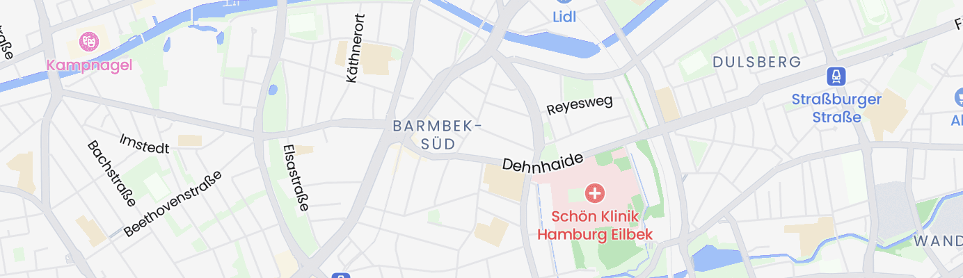 Karte mit dem ungefähren Standort