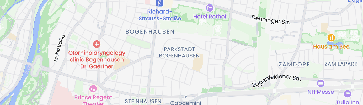 Karte mit dem ungefähren Standort