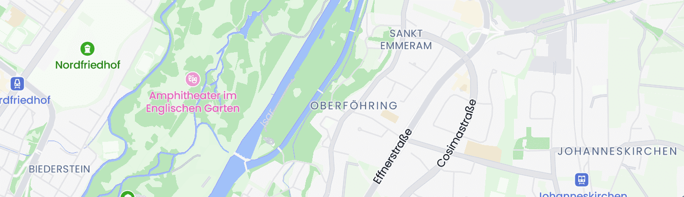 Karte mit dem ungefähren Standort
