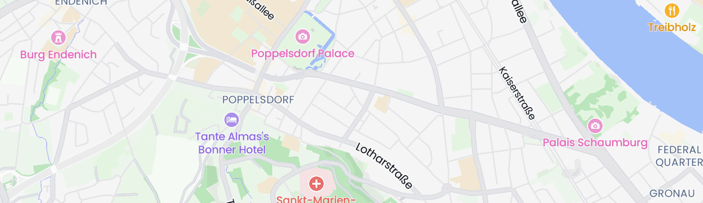 Karte mit dem ungefähren Standort