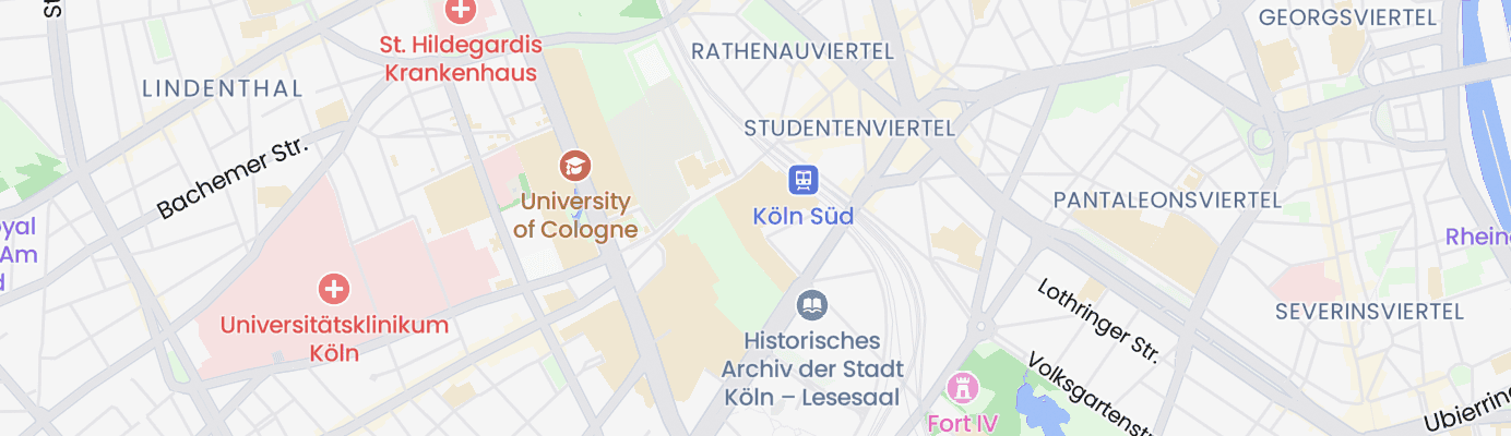 Karte mit dem ungefähren Standort