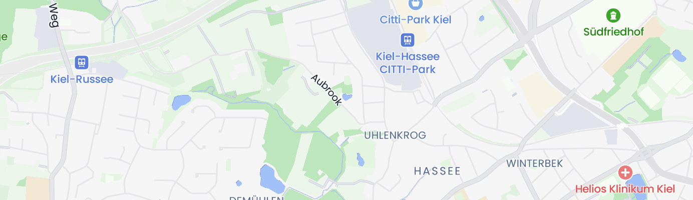 Karte mit dem ungefähren Standort