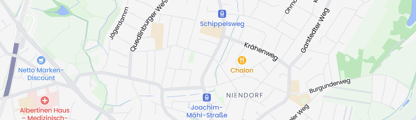 Karte mit dem ungefähren Standort