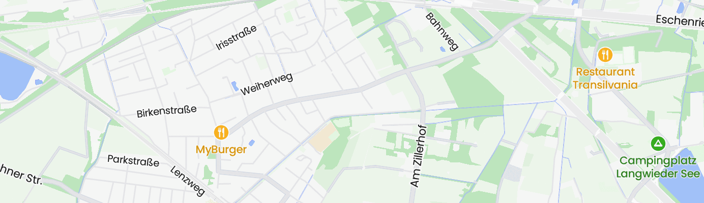 Karte mit dem ungefähren Standort
