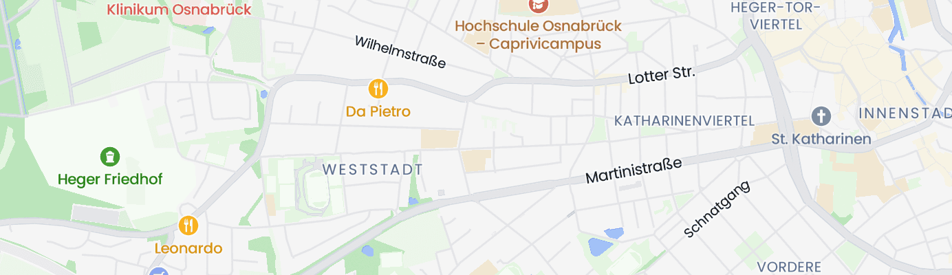 Karte mit dem ungefähren Standort
