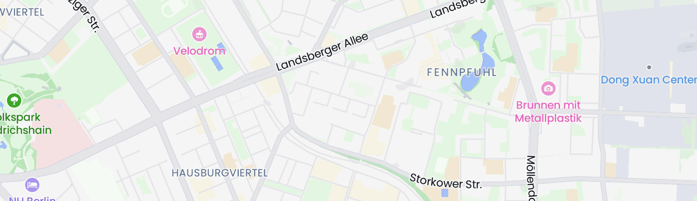 Karte mit dem ungefähren Standort