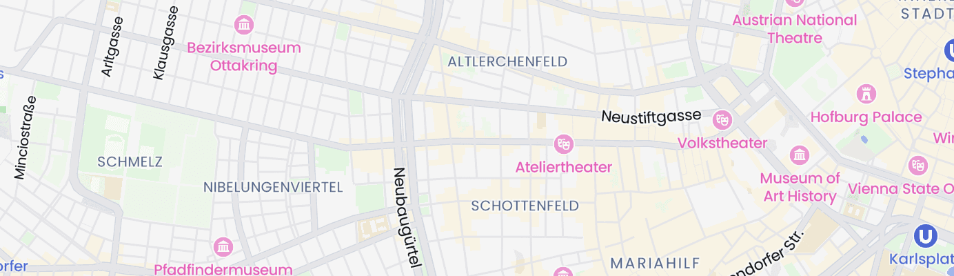 Karte mit dem ungefähren Standort