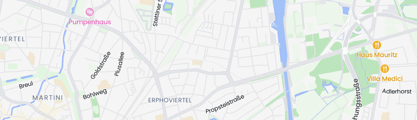Karte mit dem ungefähren Standort