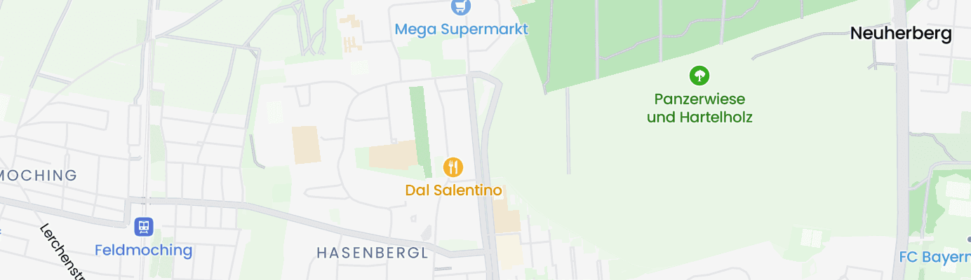Karte mit dem ungefähren Standort